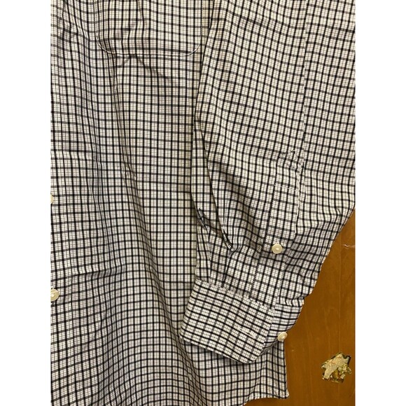 KIRKLAND SIGNATURE Men’s Shirt Plaid Button Down 100% Extra Long 15.5-33 - Picture 9 of 9